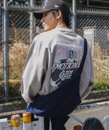 WEGO/アソートロゴビッグシルエットロンT