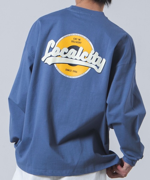 WEGO(ウィゴー)の「WEGO/アソートロゴビッグシルエットロンT(Tシャツ/カットソー・メンズ・ホワイト/ダークグリーン/ブラウン/カーキ/サックスブルー/ブルー/グリーン/オートミール/杢グレー/ベージュ系その他/グリーン系その他/スミクロ/その他1/その他2/その他4/その他3/その他5/その他6・MEDIUM/LARGE)」の14枚目の写真