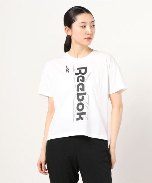 Reebok(リーボック)の「MYT Tシャツ / MYT T-Shirt(Tシャツ/カットソー・レディース・ホワイト/ダークグリーン/ヘザーグレー・SMALL/MEDIUM/LARGE/X-LARGE/X-SMALL)」の8枚目の写真