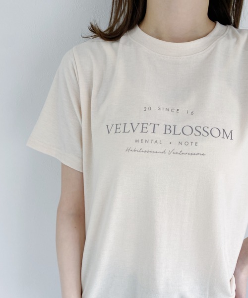 CLEA(クレア)の「daily simple logo tee(Tシャツ/カットソー・レディース・ホワイト/ブラック/ベージュ・FREE)」の11枚目の写真