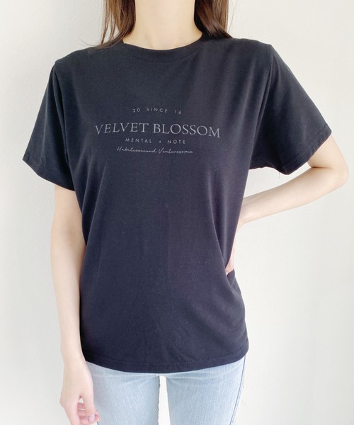 CLEA(クレア)の「daily simple logo tee(Tシャツ/カットソー・レディース・ホワイト/ブラック/ベージュ・FREE)」の10枚目の写真