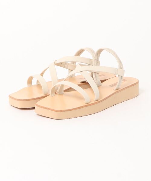 SOL SANA（ソルサナ）の「【SOL SANA/ソル サナ】ウェッジサンダル◆（サンダル・レディース・ホワイト/ブラック・38/39/36/37）」の9枚目の写真