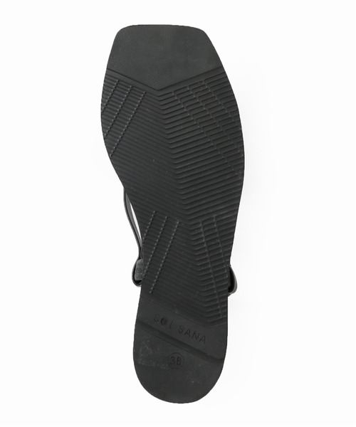 SOL SANA（ソルサナ）の「【SOL SANA/ソル サナ】ウェッジサンダル◆（サンダル・レディース・ホワイト/ブラック・38/39/36/37）」の10枚目の写真