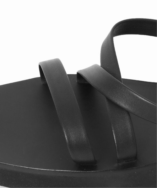 SOL SANA（ソルサナ）の「【SOL SANA/ソル サナ】ウェッジサンダル◆（サンダル・レディース・ホワイト/ブラック・38/39/36/37）」の3枚目の写真