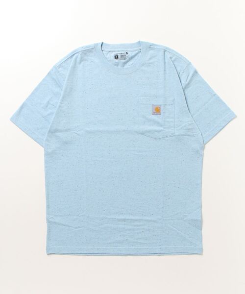Carhartt(カーハート)の「carhartt / カーハート ビッグシルエット ポケット半袖 ロゴ Tシャツ Workwear Pocket 1/2 Sleeve T-Shirts(Tシャツ/カットソー・メンズ・エメラルドブルー/ブラック/ダークブラウン/ベージュ/ネイビー/グリーン/ヘザーグレー/バーガンディー/ヘザーチャコール/コバルトブルー/グレイッシュブルー/ホワイト/ブルー系その他/グリーン系その他/ブルー系その他2/イエロー系その他/ブラウン系その他/オレンジ系その他/グレー系その他4/オレンジ/グリーン系その他2/グリーン系その他3・MEDIUM/LARGE/X-LARGE/XX-LARGE/SMALL)」の18枚目の写真