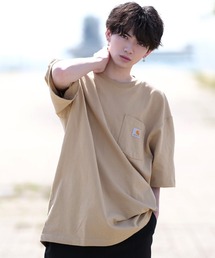 Carhartt | carhartt / カーハート ビッグシルエット ポケット半袖 ロゴ Tシャツ Workwear Pocket 1/2 Sleeve T-Shirts(Tシャツ/カットソー)