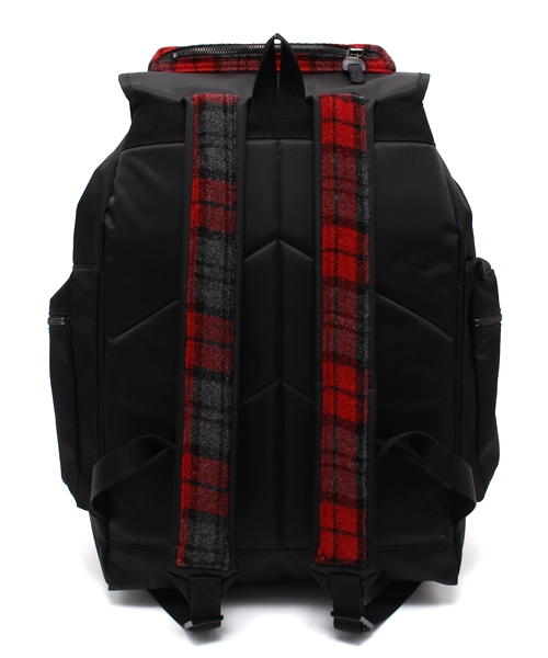 603（ロクマルサン）の「603 赤チェック切替リュック（バックパック