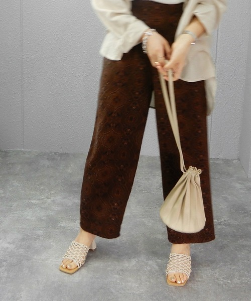 minia（ミニア）の「フィッシュネットミュール/ヒールサンダル　□（サンダル・レディース・ブラック/ゴールド/アイボリー・S/M/L/LL）」の19枚目の写真