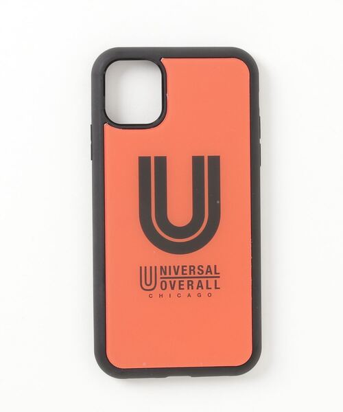 UNIVERSAL OVERALL（ユニバーサルオーバーオール）の「【UNIVERSAL OVERALL】iPhoneケース ビッグロゴ for11/XR UV004MD（スマホケース/カバー・メンズ・ホワイト/ブラック/ベージュ/カーキ/オレンジ・FREE）」の5枚目の写真
