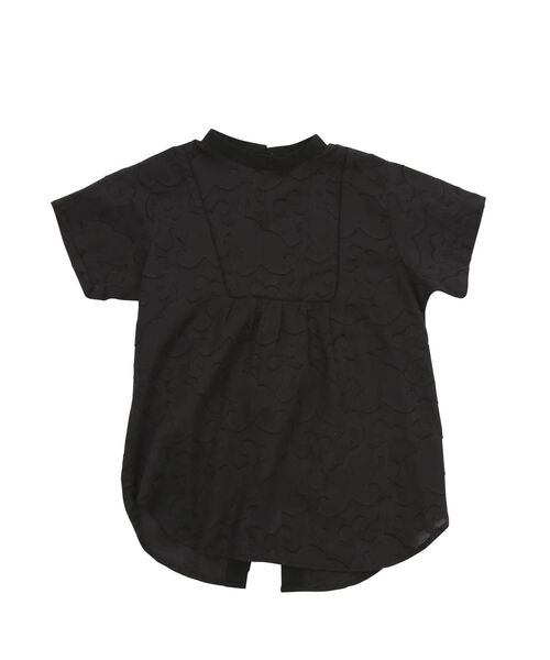 Ungrid（アングリッド）の「Kids ジャカードハーフスリーブシャツ（シャツ/ブラウス・キッズ・オフホワイト/ブラック・100/120）」の19枚目の写真