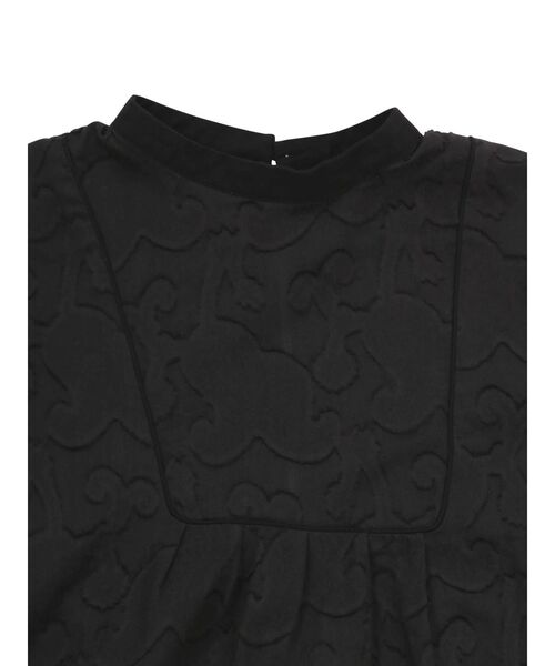 Ungrid（アングリッド）の「Kids ジャカードハーフスリーブシャツ（シャツ/ブラウス・キッズ・オフホワイト/ブラック・100/120）」の17枚目の写真