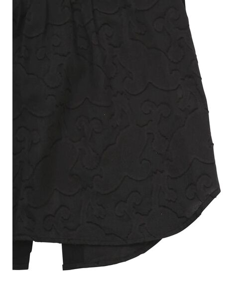 Ungrid（アングリッド）の「Kids ジャカードハーフスリーブシャツ（シャツ/ブラウス・キッズ・オフホワイト/ブラック・100/120）」の8枚目の写真