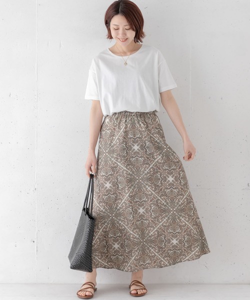 URBAN RESEARCH Sonny Label(アーバンリサーチサニーレーベル)の「TRUECOTTONルーズフィットTシャツ(Tシャツ/カットソー・レディース・ブラック/ベージュ/オフホワイト/ホワイト系その他・FREE)」の12枚目の写真