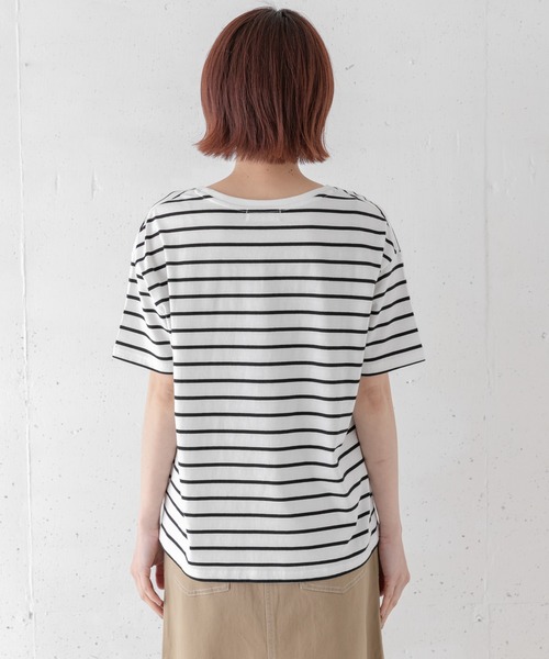 URBAN RESEARCH Sonny Label(アーバンリサーチサニーレーベル)の「TRUECOTTONルーズフィットTシャツ(Tシャツ/カットソー・レディース・ブラック/ベージュ/オフホワイト/ホワイト系その他・FREE)」の17枚目の写真