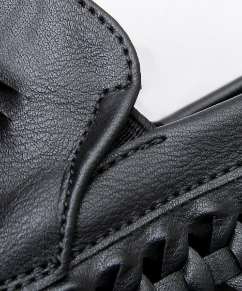 glabella（グラベラ）の「フェイクレザー 編み込み スリッポン / ローファー（ドレスシューズ・メンズ・ブラック・S/M/L）」の15枚目の写真