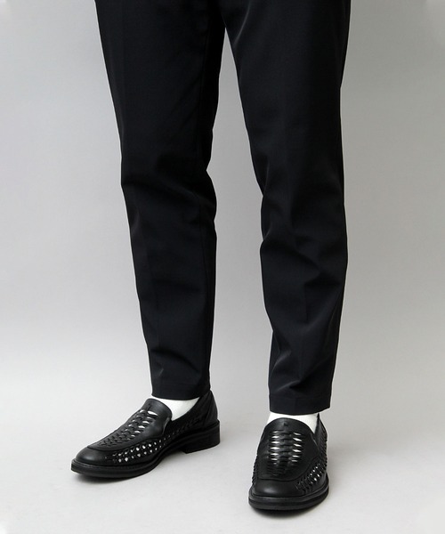 glabella（グラベラ）の「フェイクレザー 編み込み スリッポン / ローファー（ドレスシューズ・メンズ・ブラック・S/M/L）」の17枚目の写真