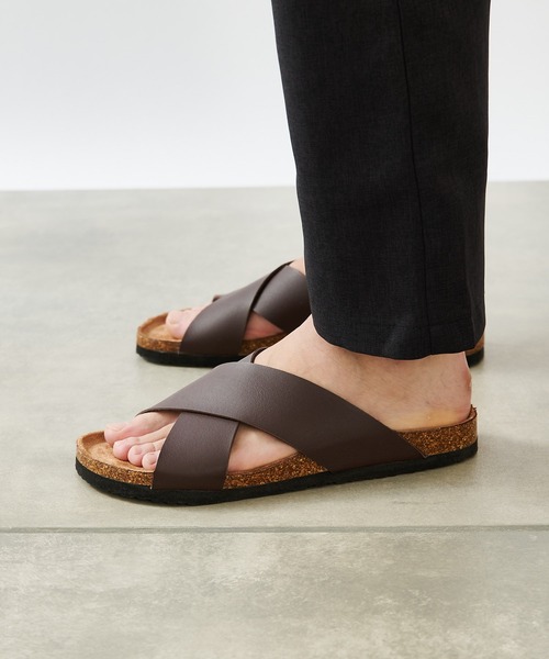 COLONY 2139（コロニートゥーワンスリーナイン）の「【MEN'S】クロスベルトサンダル（サンダル・メンズ・ブラック/ブラウン/ホワイト・LARGE/MEDIUM）」の8枚目の写真