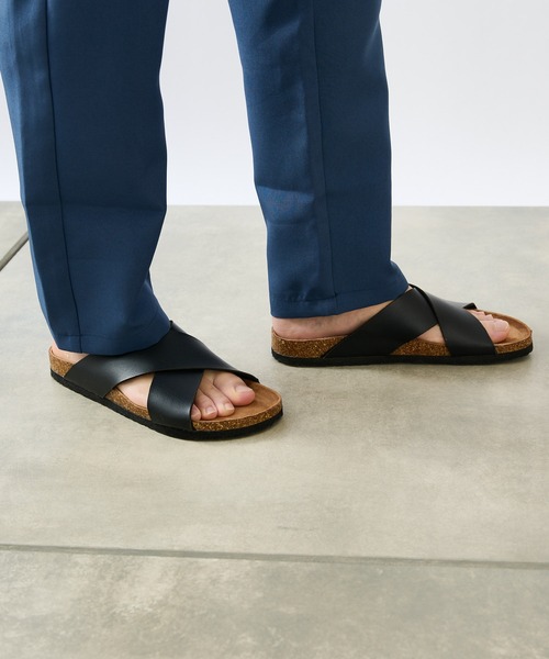 COLONY 2139（コロニートゥーワンスリーナイン）の「【MEN'S】クロスベルトサンダル（サンダル・メンズ・ブラック/ブラウン/ホワイト・LARGE/MEDIUM）」の19枚目の写真