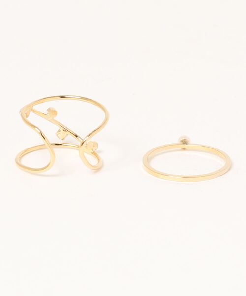 Phoebe（フィービィー）の「2setスペクトラムリング（リング・レディース・シルバー/ゴールド・FREE）」の12枚目の写真