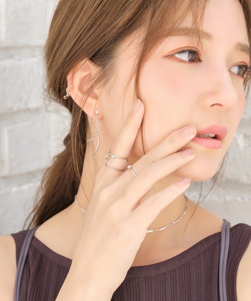 Phoebe（フィービィー）の「2setスペクトラムリング（リング・レディース・シルバー/ゴールド・FREE）」の11枚目の写真