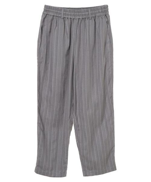 CRAFT STANDARD BOUTIQUE（クラフトスタンダードブティック）の「ストライプイージーパンツ　＊（スラックス・メンズ・グレー系その他2/ブルー系その他4・M/L）」の20枚目の写真