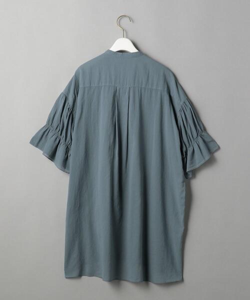 BEAUTY&YOUTH UNITED ARROWS(ビューティーアンドユースユナイテッドアローズ)の「BY コットンワイドギャザーチュニック(シャツ/ブラウス・レディース・ホワイト/パープル/コバルトブルー・FREE)」の18枚目の写真