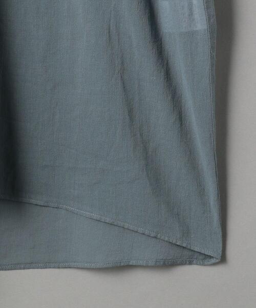 BEAUTY&YOUTH UNITED ARROWS(ビューティーアンドユースユナイテッドアローズ)の「BY コットンワイドギャザーチュニック(シャツ/ブラウス・レディース・ホワイト/パープル/コバルトブルー・FREE)」の5枚目の写真