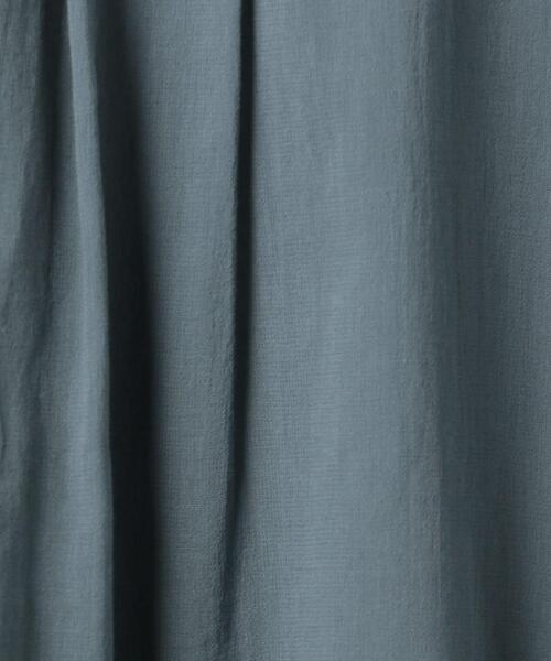 BEAUTY&YOUTH UNITED ARROWS(ビューティーアンドユースユナイテッドアローズ)の「BY コットンワイドギャザーチュニック(シャツ/ブラウス・レディース・ホワイト/パープル/コバルトブルー・FREE)」の14枚目の写真