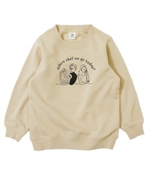 devirock（デビロック）の「綿100％ デビラボ プリント裏毛トレーナー（スウェット・キッズ）」