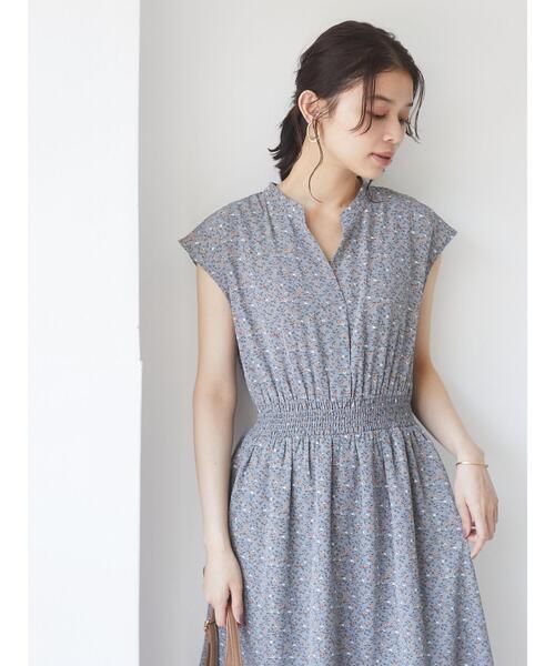 ELENCARE DUE(エレンカーレデュエ)の「・ELENCARE DUE フラワーptスキッパーワンピ*(ワンピース・レディース・イエロー/アイボリー/ブラック/グリーン・FREE)」の12枚目の写真