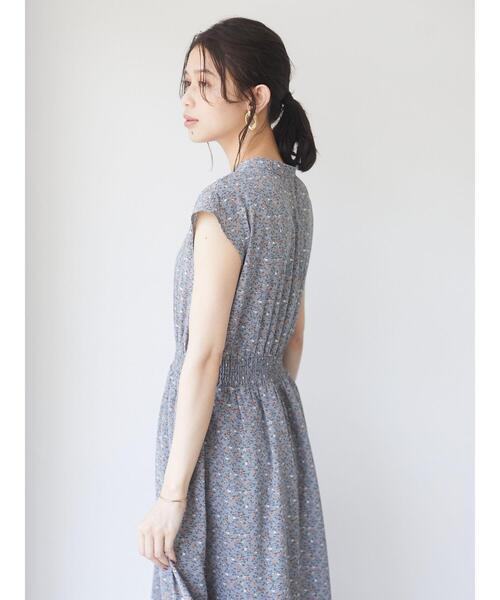 ELENCARE DUE(エレンカーレデュエ)の「・ELENCARE DUE フラワーptスキッパーワンピ*(ワンピース・レディース・イエロー/アイボリー/ブラック/グリーン・FREE)」の13枚目の写真