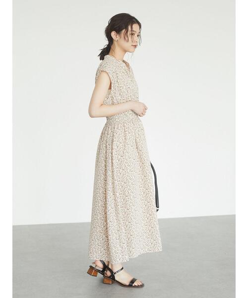 ELENCARE DUE(エレンカーレデュエ)の「・ELENCARE DUE フラワーptスキッパーワンピ*(ワンピース・レディース・イエロー/アイボリー/ブラック/グリーン・FREE)」の20枚目の写真