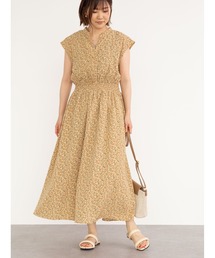 ELENCARE DUE | ・ELENCARE DUE フラワーptスキッパーワンピ＊(ワンピース)