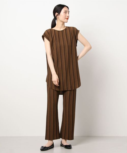 LOWRYS FARM（ローリーズファーム）の「ウシロアキＳＥＴＵＰノースリーブ　955970（つなぎ/オールインワン・レディース・ブラック/ブラウン/グリーン・FREE）」の11枚目の写真