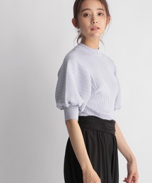Andemiu | ソデボリュームリブニット216836(ニット/セーター)