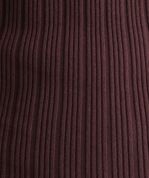 Andemiu（アンデミュウ）の「ソデボリュームリブニット216836（ニット/セーター・レディース・ブラック/ベージュ/ブラウン/ブルー・FREE）」の16枚目の写真