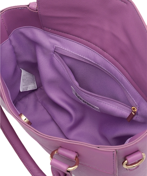 one after another NICE CLAUP(ワンアフターアナザーナイスクラップ)の「【ナイスクラップ】ミニトートBAG(ショルダーバッグ・レディース・ベージュ/パープル/ブラック・FREE)」の5枚目の写真