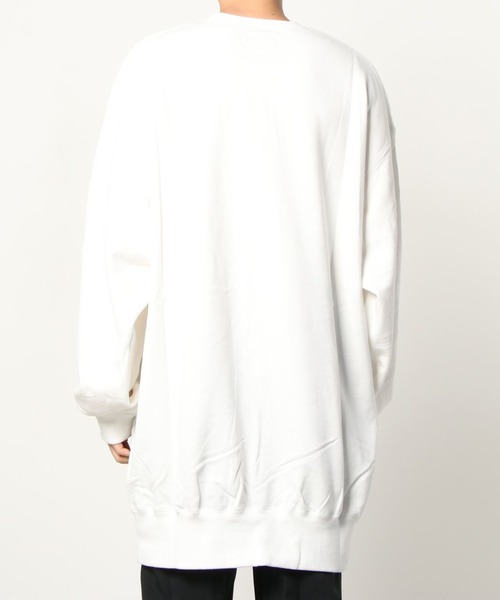 DRESSEDUNDRESSED（ドレスドアンドレスド）の「Invert Logo Text Oversized Sweater（スウェット・メンズ・ホワイト/ブラック・2/0/4）」の12枚目の写真