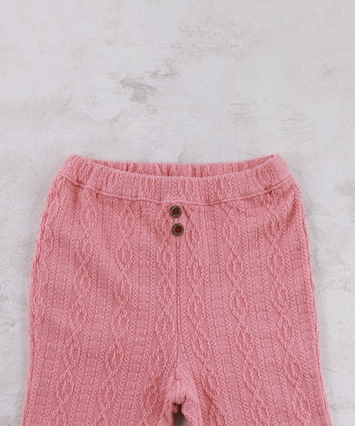 RAGMART（ラグマート）の「ケーブルニットレギンス（その他パンツ・キッズ・ブラック/ピンク/ベージュ・100cm/110cm/120cm/130cm）」の19枚目の写真