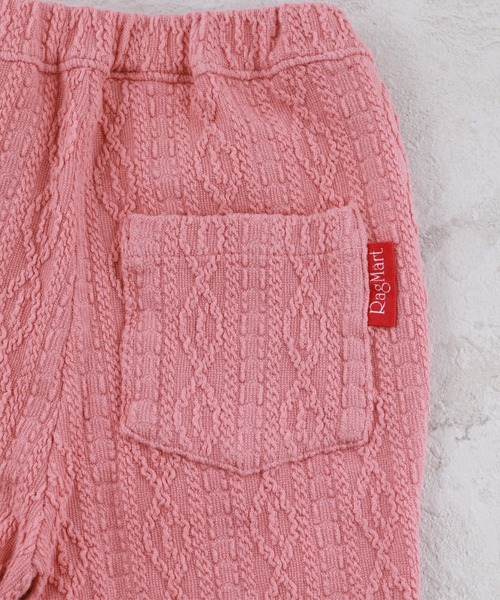 RAGMART（ラグマート）の「ケーブルニットレギンス（その他パンツ・キッズ・ブラック/ピンク/ベージュ・100cm/110cm/120cm/130cm）」の21枚目の写真