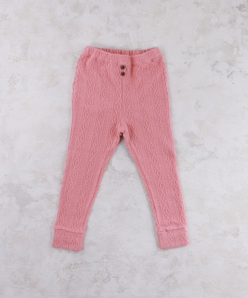 RAGMART（ラグマート）の「ケーブルニットレギンス（その他パンツ・キッズ・ブラック/ピンク/ベージュ・100cm/110cm/120cm/130cm）」の17枚目の写真