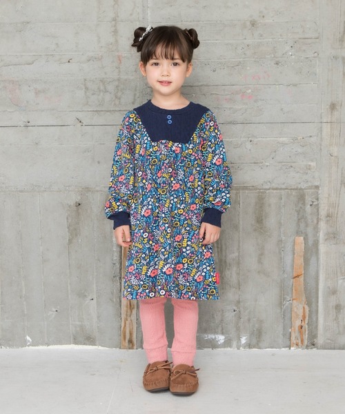 RAGMART（ラグマート）の「ケーブルニットレギンス（その他パンツ・キッズ・ブラック/ピンク/ベージュ・100cm/110cm/120cm/130cm）」の10枚目の写真