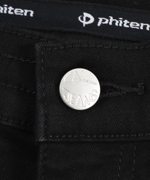 BOBSON（ボブソン）の「mp9262-phiten × BOBSON コラボ グラファイトブラック ジーンズ（デニムパンツ・メンズ・ブラック・5/4/1/2）」の10枚目の写真