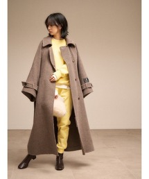 SNIDEL | ステンカラーリバーコート(ステンカラーコート)