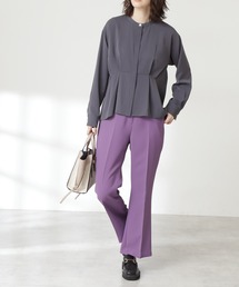 N.(N. Natural Beauty Basic) | 【S Size Line】◆カラーフレアパンツ(その他パンツ)