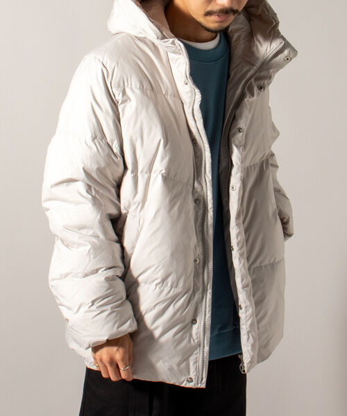 GLOSTER（グロスター）の「【unlume/アンルーム】MICHELLE DOWN JACKET ダウンジャケット（ダウンジャケット/コート・メンズ・アイボリー/ブラック・MEDIUM/LARGE）」の12枚目の写真