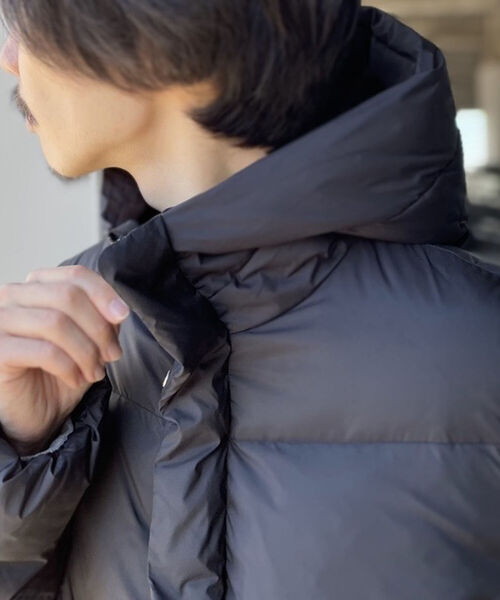 GLOSTER（グロスター）の「【unlume/アンルーム】MICHELLE DOWN JACKET ダウンジャケット（ダウンジャケット/コート・メンズ・アイボリー/ブラック・MEDIUM/LARGE）」の10枚目の写真