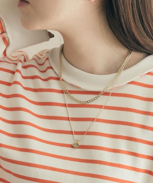 SMELLY（スメリー）の「2セットネックレス（ネックレス・レディース・シルバー/ゴールド・-）」の2枚目の写真
