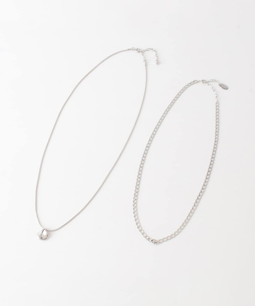 SMELLY（スメリー）の「2セットネックレス（ネックレス・レディース・シルバー/ゴールド・-）」の5枚目の写真