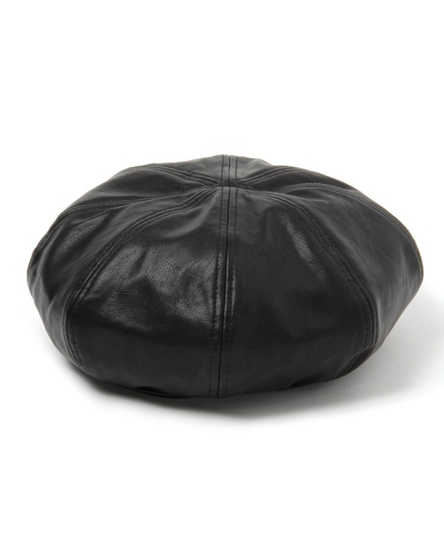 LAKOLE（ラコレ）の「フェイクレザーベレー帽 / 952115（ハンチング/ベレー帽・レディース・ブラック/ベージュ/ブラウン・FREE）」の16枚目の写真